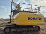 2015 Komatsu PC360LC-10 crawler excavator, rear three-quarter view