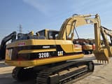 2020 Caterpillar 320BL crawler excavator, rear three-quarter view