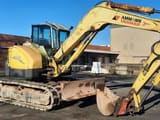 2006 Yanmar SV100 mini excavator, side view