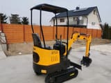 2026 JCB JPC HT12 mini excavator, rear three-quarter view