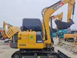 2023 XCMG XE60DA mini excavator, side profile view