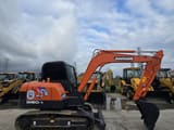 2020 Doosan DH60-7 mini excavator, side view