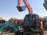2023 Hitachi ZX70-5A mini excavator, side view
