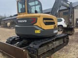 2014 Volvo ECR88D crawler excavator, rear three-quarter view