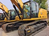 2025 Caterpillar 336GC crawler excavator, front three-quarter view