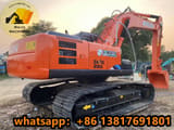 2023 Hitachi Zaxis 250 crawler excavator, rear three-quarter view
