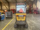 2018 Volvo EC18D mini excavator, rear view