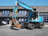 2013 Komatsu PW160-8 wheel excavator, side view