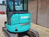 2016 Kobelco SK28SR-6 mini excavator, rear three-quarter view