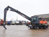 2014 Atlas 350MH wheel excavator, side view