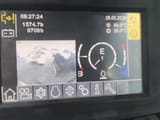 Liebherr 922 Crawler Excavator interior display screen
