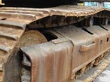Caterpillar 336D2L crawler excavator track detail