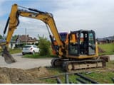 2013 Caterpillar 308E2CR crawler excavator side view