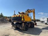 2017 JCB JS175W wheel excavator, rear three-quarter view