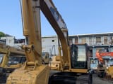 2018 Caterpillar 320C crawler excavator, front three-quarter view
