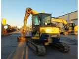 2018 Yanmar B7 SIGMA crawler excavator, front three-quarter view