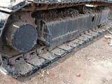 2023 Komatsu PC-55MR mini excavator track assembly close-up