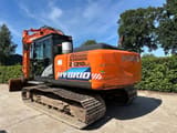 2014 Hitachi ZH210LC-5B crawler excavator, rear three-quarter view