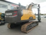 2015 Volvo EC250EL crawler excavator, rear three-quarter view