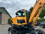 2018 Hyundai 55W-9A wheel excavator side view