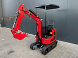 2024 Rhino-Cross R319 mini excavator, front three-quarter view