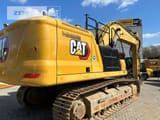 2020 Caterpillar 336-07C crawler excavator rear three-quarter view
