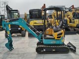 2021 Kubota U-15 mini excavator, side profile view