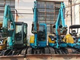 2023 Kubota U-30 mini excavator, front view