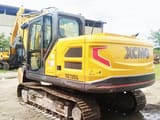 2024 XCMG XE135G crawler excavator rear three-quarter view