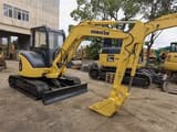 2020 Komatsu PC35 mini excavator, side view
