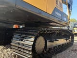 2018 Volvo EC210 crawler excavator undercarriage view