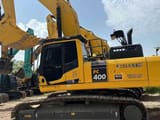 2020 Komatsu PC400-8 crawler excavator side view