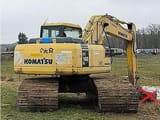 2004 Komatsu PC160LC-7K crawler excavator, rear three-quarter view