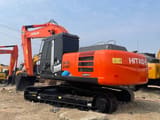 2023 Hitachi Zaxis 240 crawler excavator, rear three-quarter view