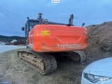 2014 Hitachi ZX250LC-5B crawler excavator, rear view