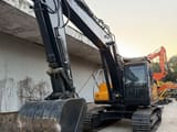 2024 Hyundai R220LC-9S crawler excavator, front three-quarter view