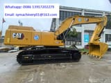 2026 Caterpillar 349 crawler excavator, side profile view