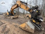 2017 Hyundai HX235 LCR crawler excavator, front three-quarter view