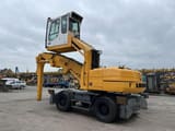 2003 Liebherr A316 LITRONIC material handler, rear three-quarter view