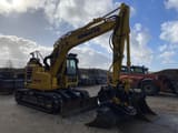 2022 Komatsu PC138US-11 crawler excavator, side view