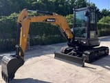 2026 Sany SY35U mini excavator, side view