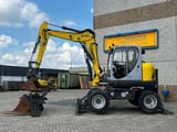 2019 Wacker Neuson EW100 wheel excavator side view