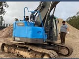 2013 Volvo ECR235DL crawler excavator side view