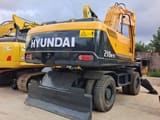 2024 Hyundai R210W-9T wheel excavator rear view