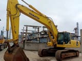 2016 Komatsu PC400-8 crawler excavator side view