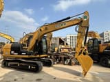 2022 Caterpillar 312D2 GC crawler excavator, side view