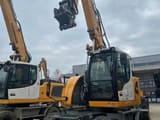 2024 Liebherr A916 Compact wheel excavator, front three-quarter view