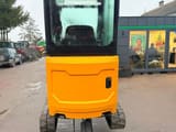 2021 JCB 16C-1 mini excavator, rear view