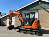2015 Hitachi ZX65USB-5A mini excavator, side profile view