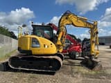 2017 Komatsu PC118MR-8 mini excavator, side view